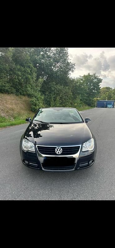 Schwarz Gebraucht 2007 VW Eos Cabrio | 3.700 € (Etwas zu teuer) - Bild 1/4