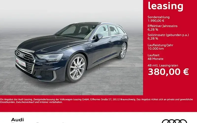 Gebraucht Audi A6 S-Line 265 PS (194 kW) 2023 Blau Kombi