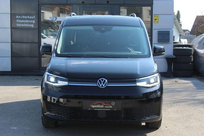 Gebraucht VW Caddy IQ Drive 122 PS (89 kW) 2021 Schwarz Van / Kleinbus