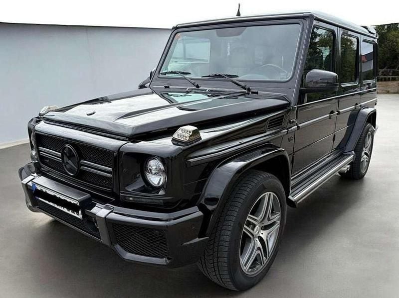Schwarz Gebraucht 2000 Mercedes G500 AMG SUV | 39.984 € (Fairer Preis) - Bild 1/4