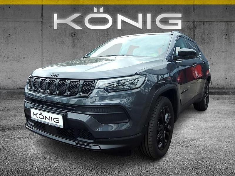 Schwarz Gebraucht 2023 Jeep Compass Night Eagle SUV | 26.970 € (Teuer) - Bild 1/4