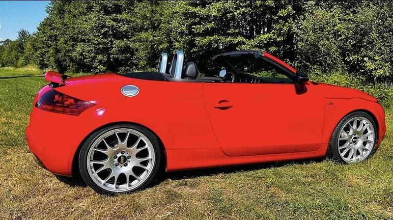 Gebraucht Audi TT Roadster S-Line 200 PS (147 kW) 2007 Rot Cabrio