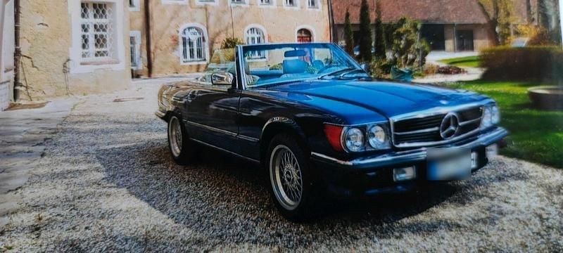 Gebraucht Mercedes 560 240 PS (176 kW) 1987 Blau Cabrio
