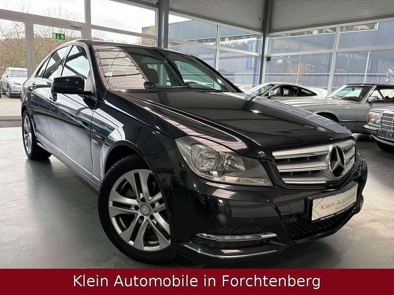 Magnetitschwarz metalliclack Gebraucht 2013 Mercedes C220 Avantgarde Limousine | 9.990 € (Guter Preis) - Bild 1/4