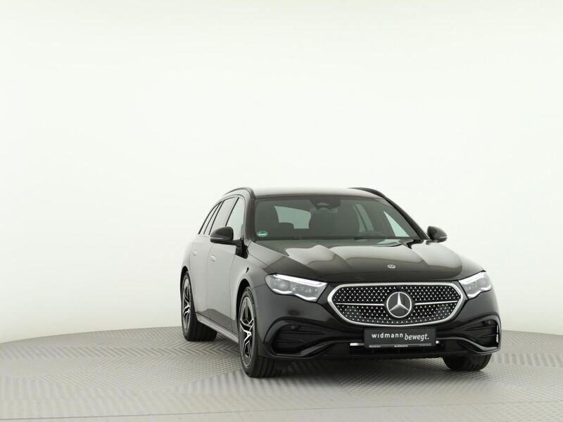 Gebraucht Mercedes E220 AMG 197 PS (144 kW) 2024 Metalliclack obsidianschwarz Kombi