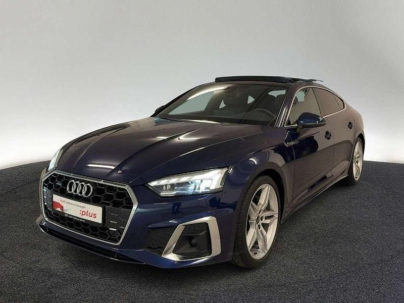 Gebraucht Audi A5 S-Line 204 PS (150 kW) 2022 Navarrablau metallic Coupé