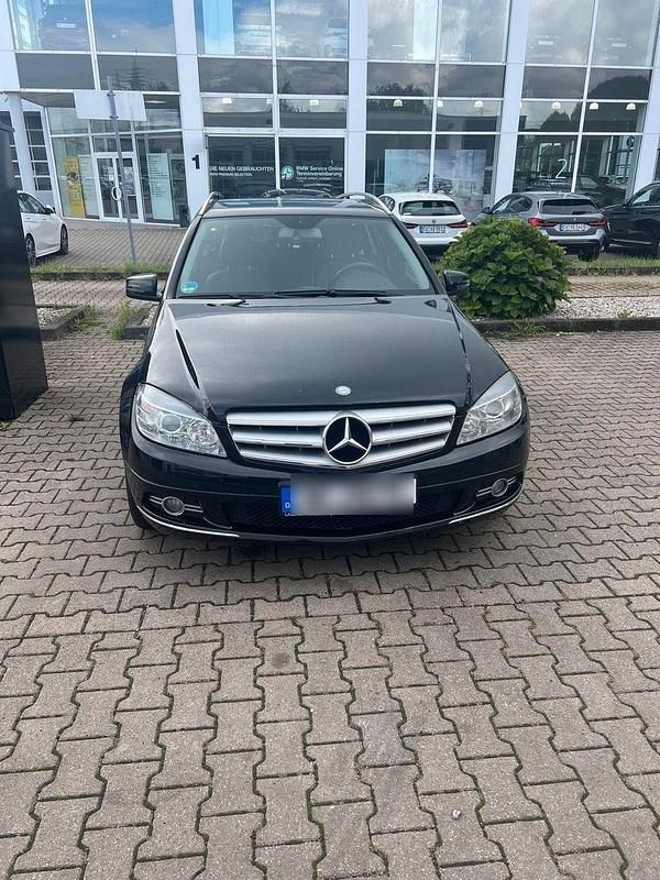 Schwarz Gebraucht 2009 Mercedes C220 Elegance Kombi | 5.500 € (Fairer Preis) - Bild 1/4