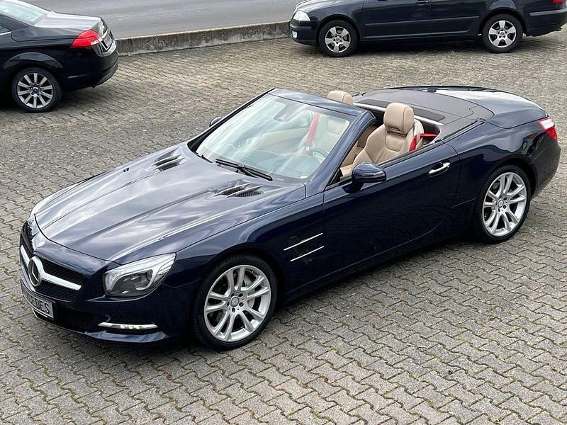 Gebraucht Mercedes SL350 306 PS (225 kW) 2013 Blau Cabrio