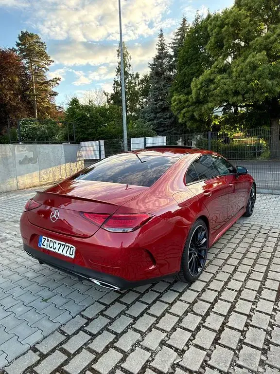 Gebraucht Mercedes CLS220 AMG line 194 PS (142 kW) 2020 Rot Coupé