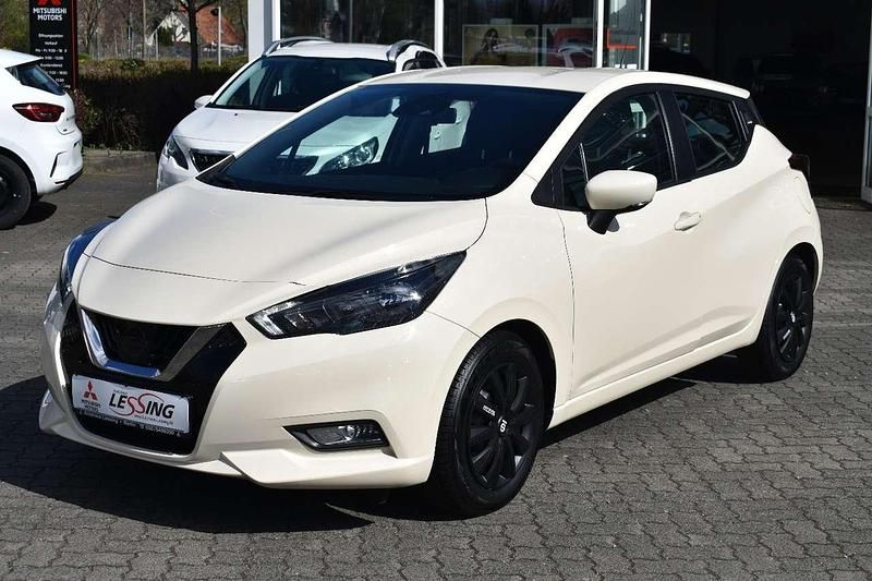 Ivory weiss Gebraucht 2022 Nissan Micra N-Way Kleinwagen | 12.790 € (Fairer Preis) - Bild 1/4