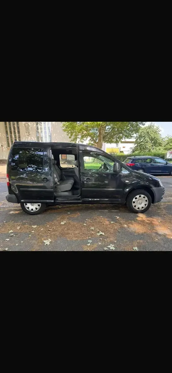 Gebraucht VW Caddy 105 PS (77 kW) 2006 Schwarz Van / Kleinbus