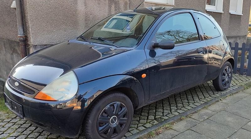 Gebraucht Ford Ka 60 PS (44 kW) 2002 Schwarz Kleinwagen