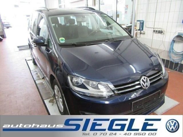 Gebraucht VW Sharan 116 PS (85 kW) 2013 Blau metallic Van / Kleinbus