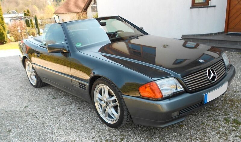 Gebraucht Mercedes SL300 231 PS (169 kW) 1992 Schwarz Cabrio