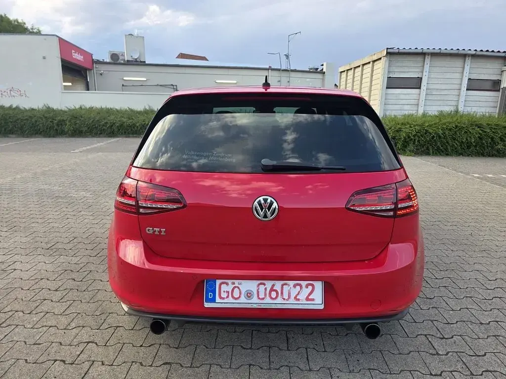 Gebraucht VW Golf VII GTI 230 PS (169 kW) 2014 Rot Limousine