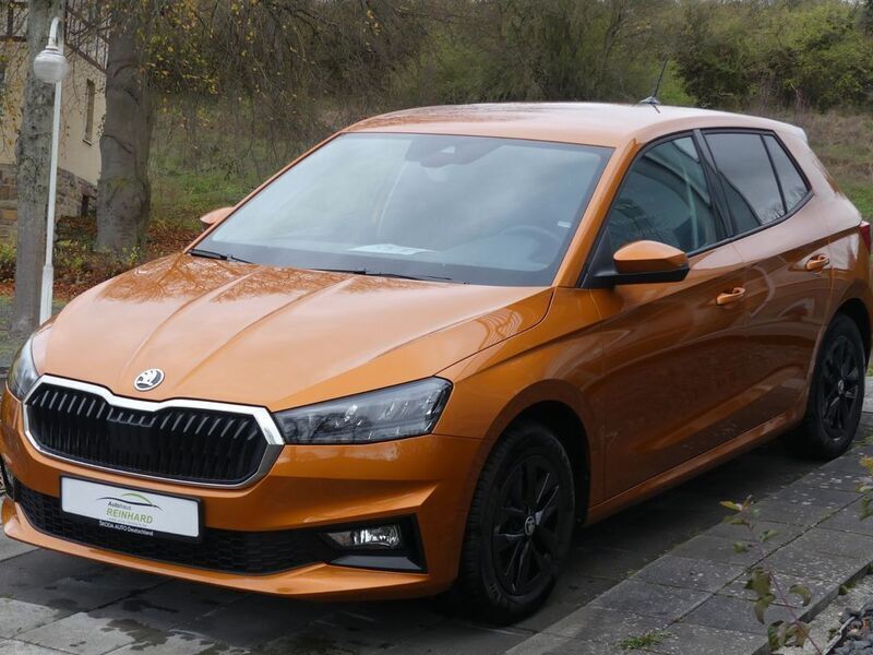 Gebraucht Skoda Fabia Ambition 95 PS (69 kW) 2022 Orange Kleinwagen