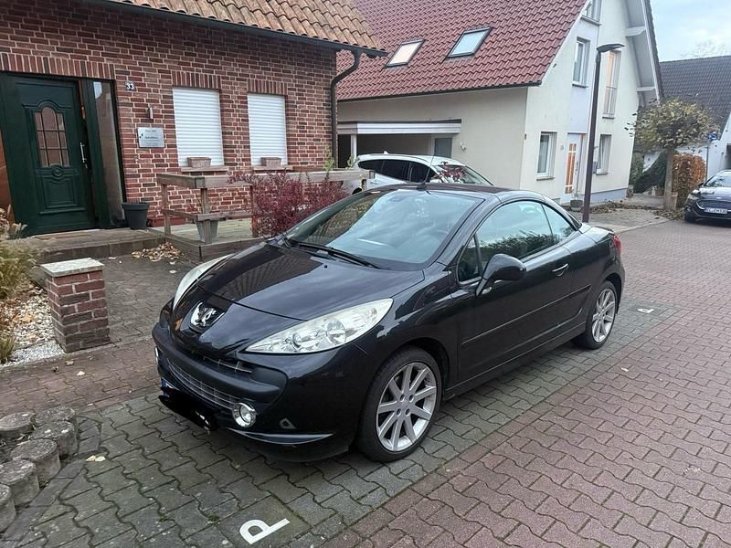 Schwarz Gebraucht 2009 Peugeot 207 CC Cabrio | 2.500 € - Bild 1/4