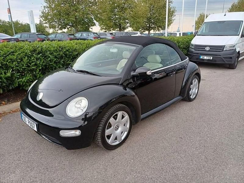 Schwarz Gebraucht 2003 VW Beetle Highline Cabrio | 4.900 € (Teuer) - Bild 1/4