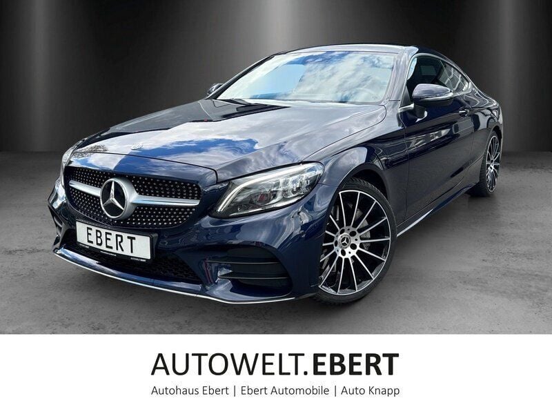 Gebraucht Mercedes C300 AMG 258 PS (189 kW) 2019 Cavansitblau Coupé