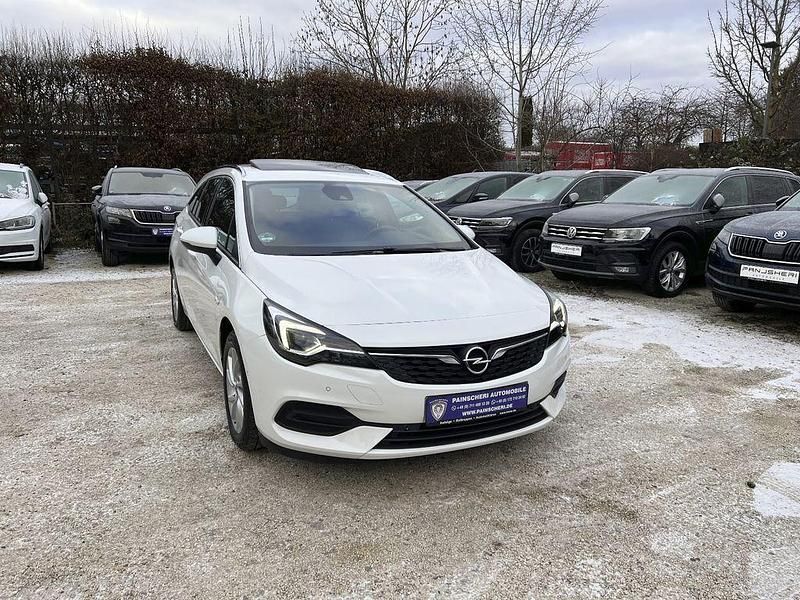 Gebraucht Opel Astra Elegance 122 PS (89 kW) 2021 Weiß Kombi