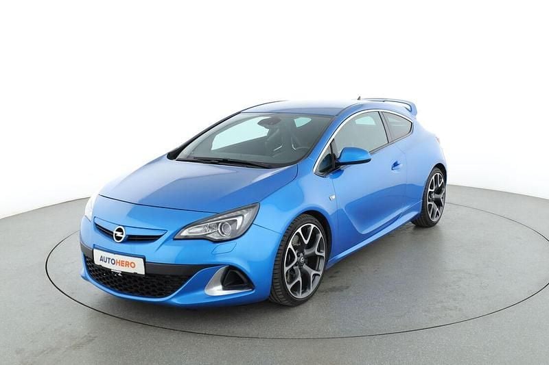 Blau Gebraucht 2014 Opel Astra GTC OPC Coupé | 14.310 € - Bild 1/3
