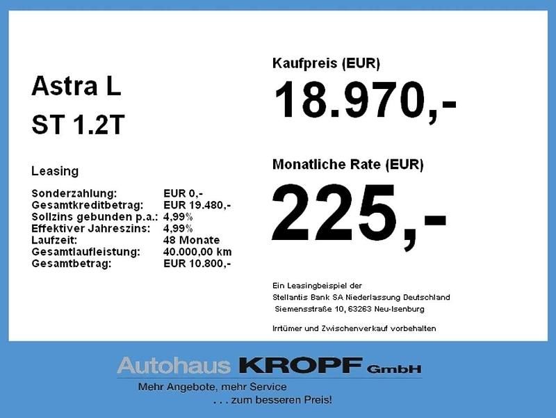 Gebraucht Opel Astra 131 PS (96 kW) 2024 Rot Kombi