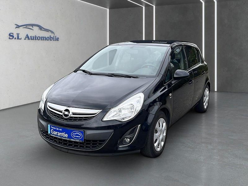 Schwarz Gebraucht 2011 Opel Corsa Satellite Kleinwagen | 4.990 € (Fairer Preis) - Bild 1/4