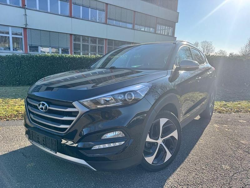 Schwarz Gebraucht 2017 Hyundai Tucson Advantage SUV | 10.990 € (Superpreis) - Bild 1/4