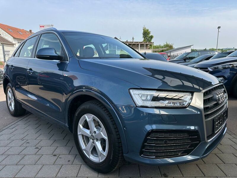 Blau Gebraucht 2017 Audi Q3 Sport SUV | 19.700 € (Fairer Preis) - Bild 1/4