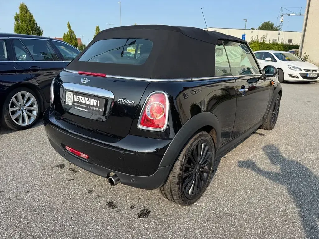 Second-hand Mini Cooper Cabriolet 122 CP (89 kW) 2012 Negru Cabrio
