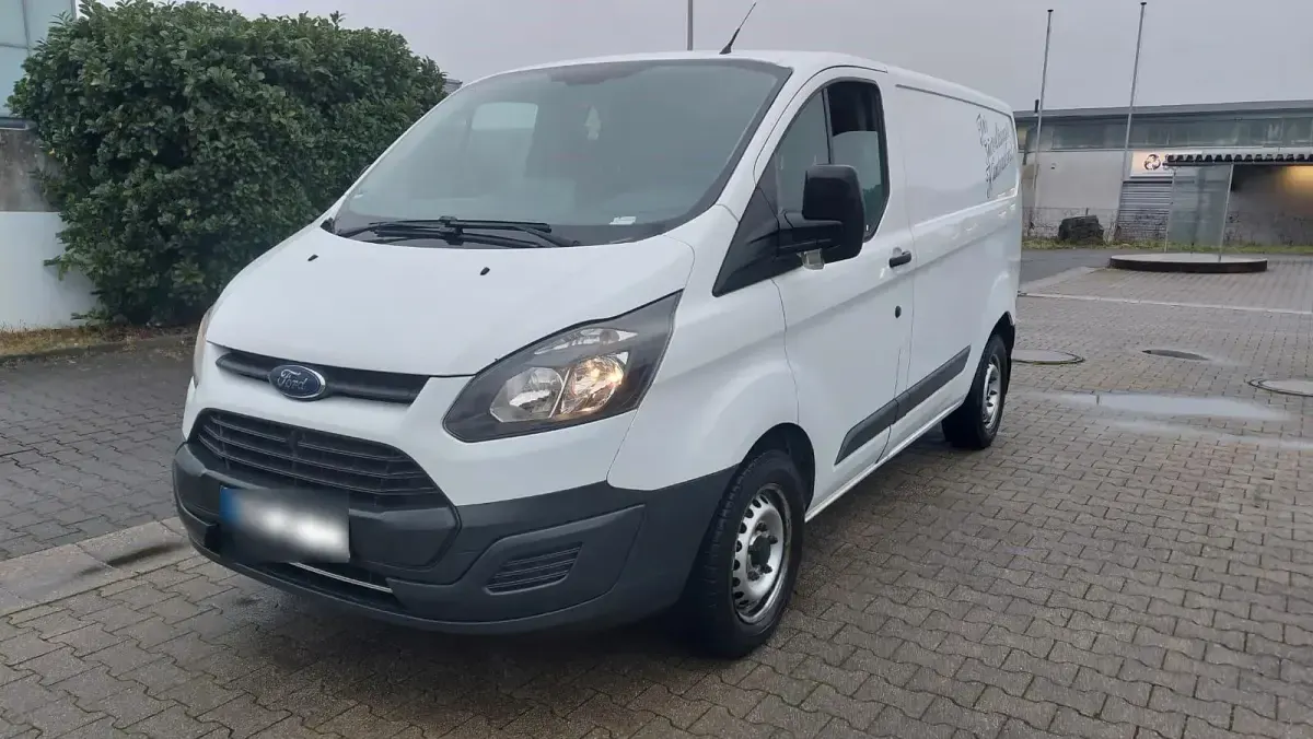 Gebraucht Ford Transit Custom 100 PS (73 kW) 2014 Weiß Van / Kleinbus