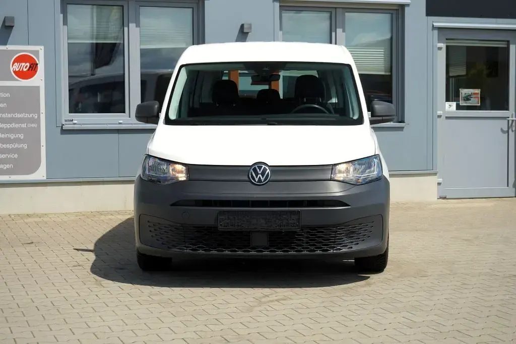 Gebraucht VW Caddy 102 PS (75 kW) 2021 Weiß Van / Kleinbus