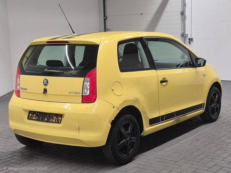 Gebraucht Skoda Citigo 60 PS (44 kW) 2012 Gelb Kleinwagen
