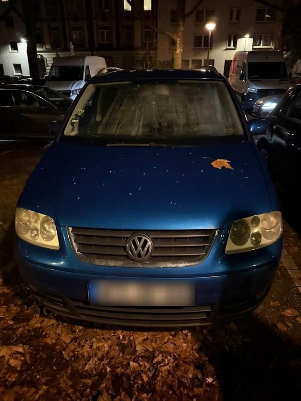 Blau Gebraucht 2004 VW Touran Van / Kleinbus | 1.200 € (Superpreis) - Bild 1/4