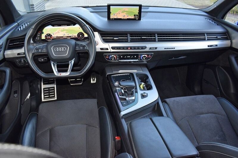 Gebraucht Audi SQ7 Advanced 435 PS (319 kW) 2018 Blau SUV