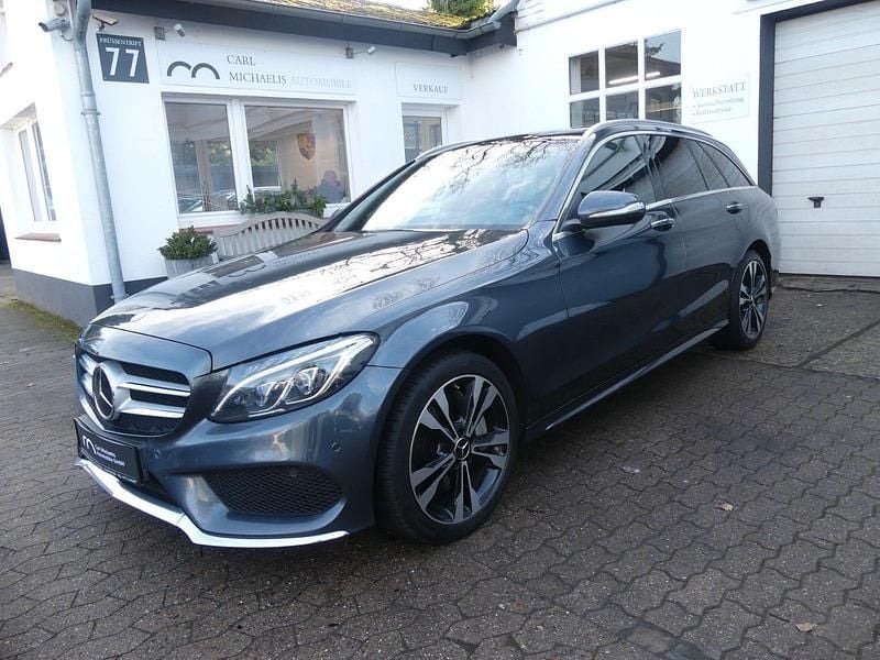 Grau Gebraucht 2015 Mercedes C400 Kombi | 17.990 € (Etwas zu teuer) - Bild 1/4