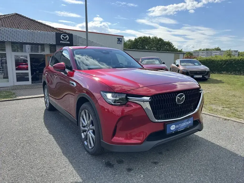 Gebraucht Mazda CX-60 Exclusive 200 PS (147 kW) 2025 Rot SUV