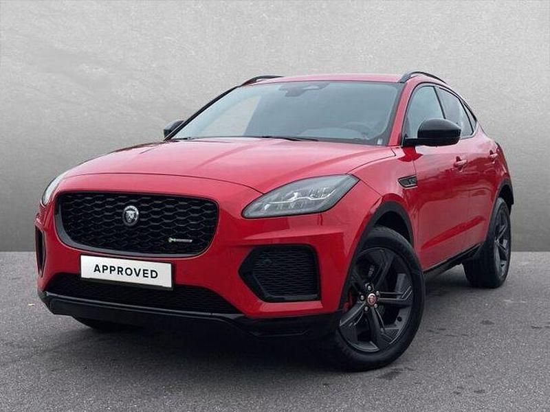 Caldera red Gebraucht 2022 Jaguar E-Pace R-Dynamic SUV | 31.250 € (Fairer Preis) - Bild 1/4