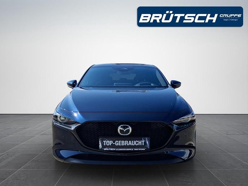 Gebraucht Mazda 3 Exclusive-Line 140 PS (102 kW) 2025 Deep crystal blue metallic Limousine