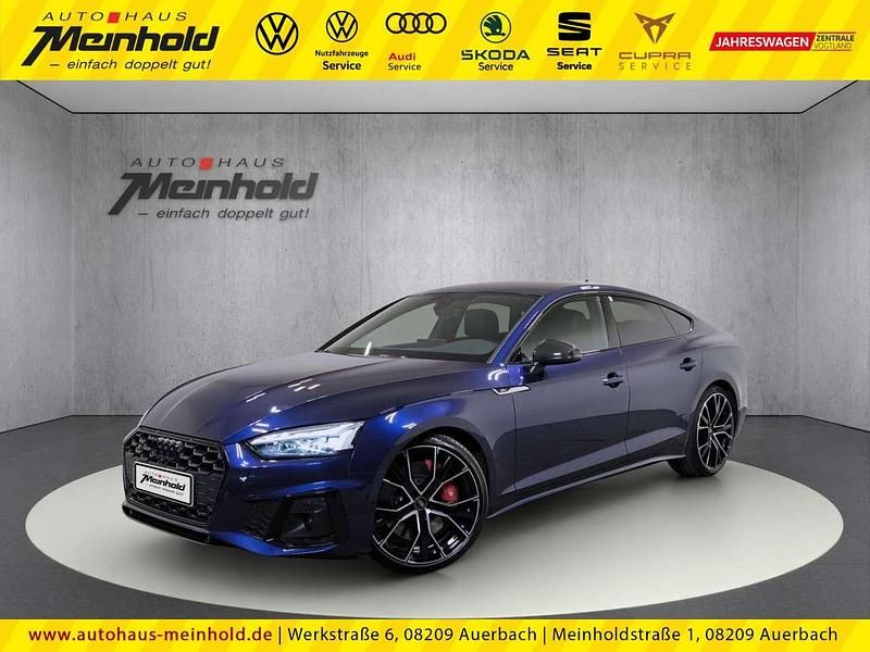 Navarrablau metallic Gebraucht 2023 Audi S5 Limousine | 57.360 € (Teuer) - Bild 1/4