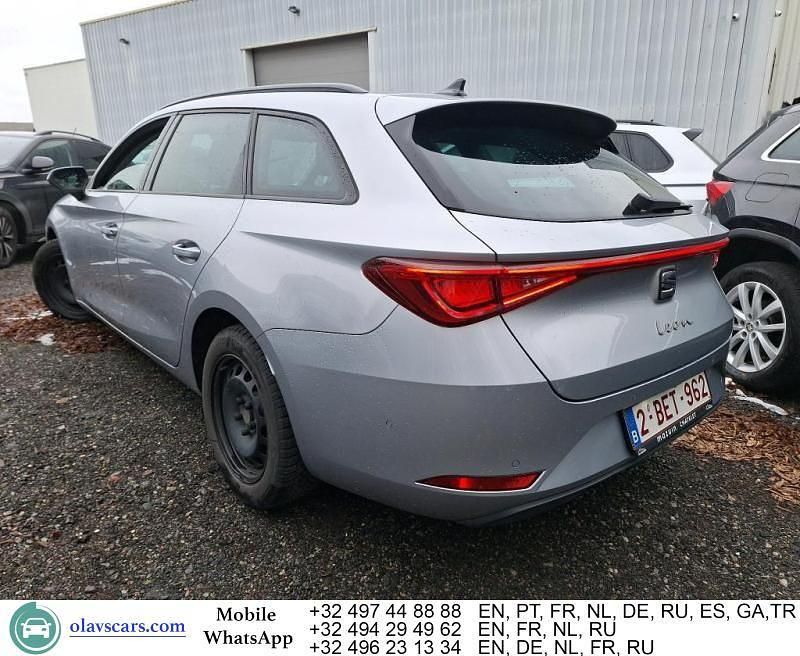 Gebraucht Seat Leon 116 PS (85 kW) 2021 Silber Limousine