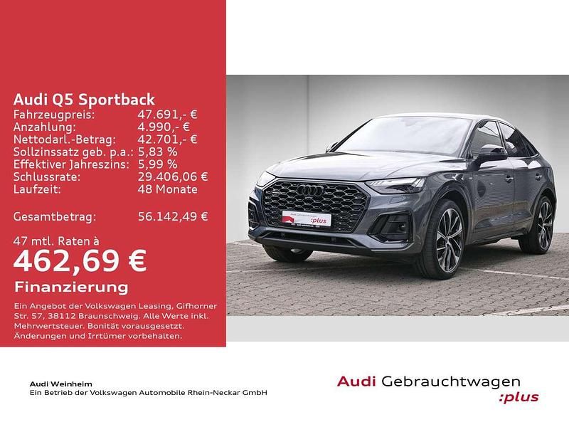 Gebraucht Audi Q5 S-Line 286 PS (210 kW) 2023 Daytonagrau perleffekt SUV