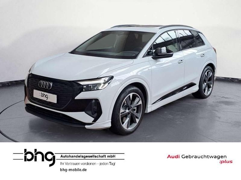 Gletscherweiß metallic Gebraucht 2023 Audi e-tron SUV | 35.730 € (Fairer Preis) - Bild 1/4