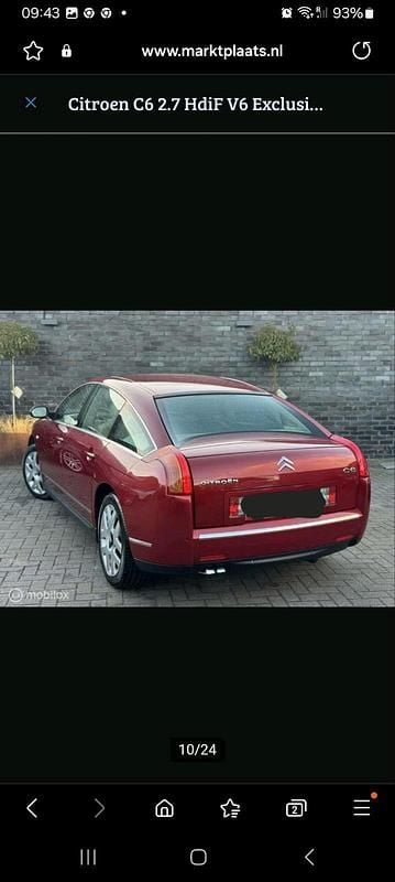 Gebraucht Citroën C6 204 PS (150 kW) 2006 Limousine