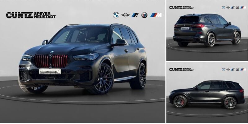 Sonderlackierung frozen black Gebraucht 2022 BMW X5 Sport Line SUV | 69.880 € - Bild 1/4