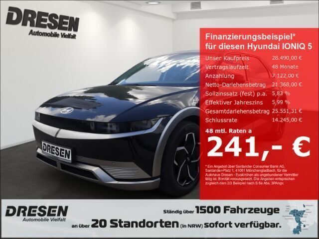 Phantom black / mic Gebraucht 2022 Hyundai Ioniq 5 Techniq SUV | 29.990 € (Fairer Preis) - Bild 1/4