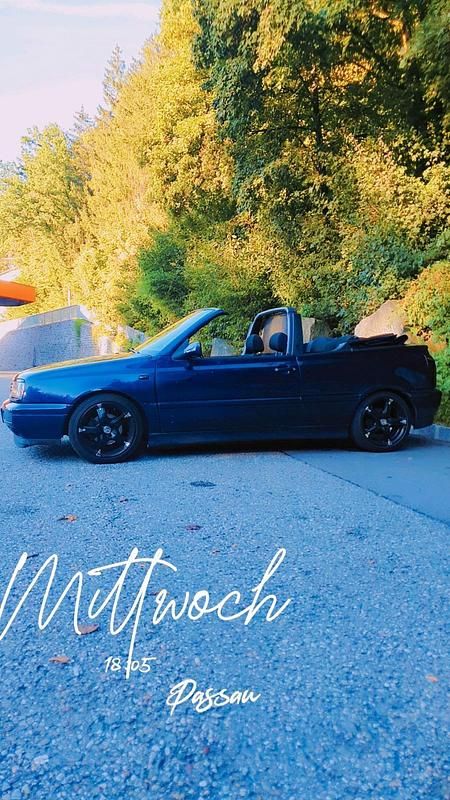 Gebraucht VW Golf Cabriolet 75 PS (55 kW) 1997 Blau Cabrio