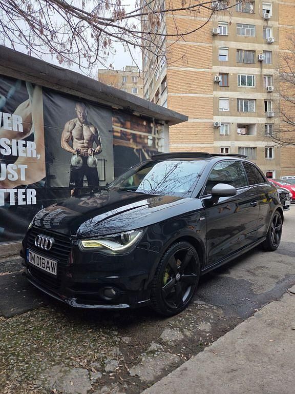 Gebraucht Audi A1 S-Line 122 PS (89 kW) 2011 Schwarz Kleinwagen
