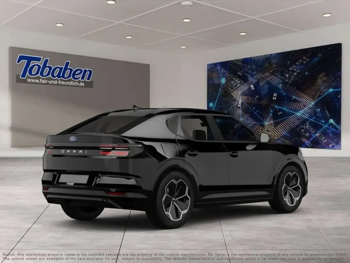 Neu Ford Capri Extended Range 210 kW (286 PS) 2026 Schwarz SUV