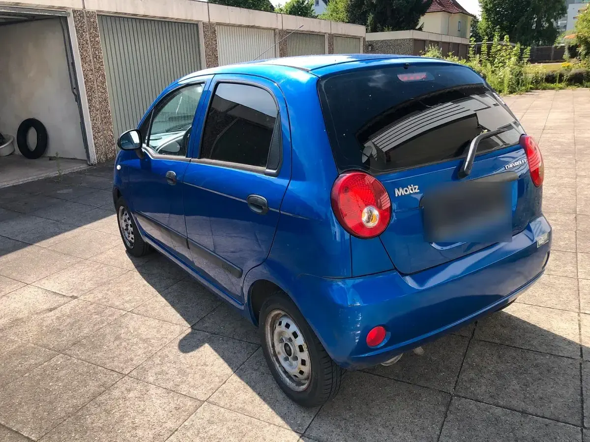 Gebraucht Chevrolet Matiz 52 PS (38 kW) 2010 Blau Kleinwagen